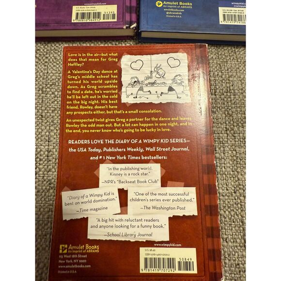 Diary of a Wimpy Kid Book Bundle (The Ugly Truth, Rodrick Rules, The Third Wheel - Picture 6 of 6